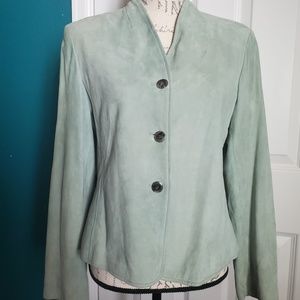 Jones New York Real Suede Blazer Size 8